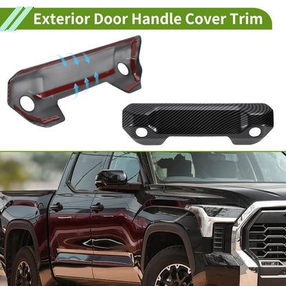 Exterior Door Handle Cover Trim Tailgate 1 Pc for Toyota Tundra (2022–2025)