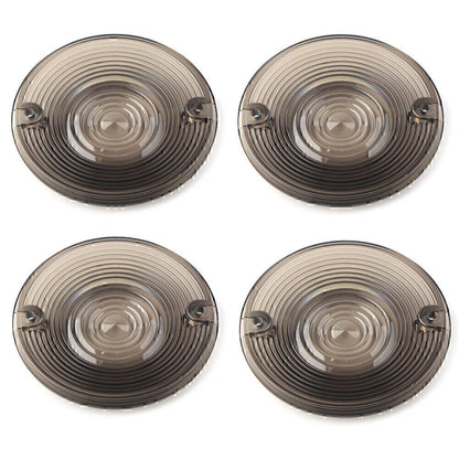 Smoke Turn Signal Lens Cover for Harley Electra Glide, Road King
