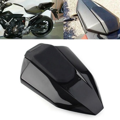 Black Pillion Rear Seat Cowl Cover for Yamaha MT-07 FZ-07 (2013-2017)