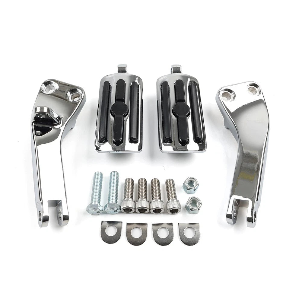 Rear Passenger Foot Peg Mount Bracket for Harley Dyna Super Glide (2006-2023)