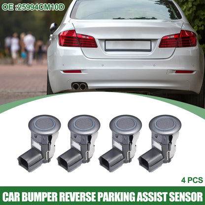 4 Pcs Bumper Reverse Parking Sensor for Infiniti EX35 (2008-2012)