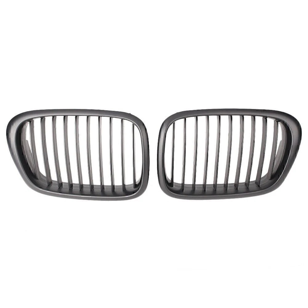 Bumper Grill Mesh Grille for BMW E39 525 528 530 535 M5 (2000-2003) Black