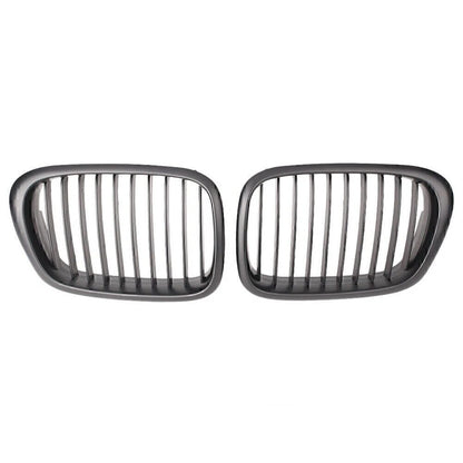 Bumper Grill Mesh Grille for BMW E39 525 528 530 535 M5 (2000-2003) Black