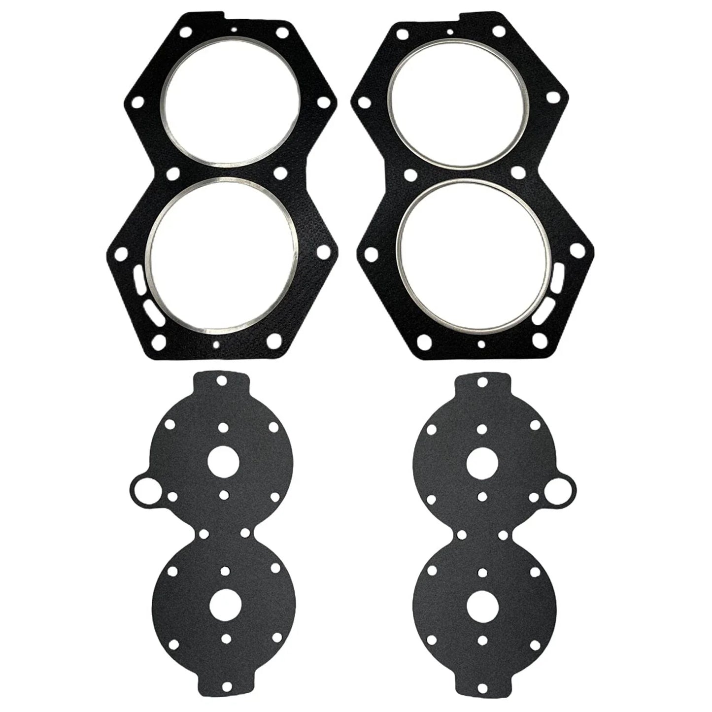 Water Jacket Cover & Cylinder Head Gasket for Johnson/Evinrude V4 85-140HP