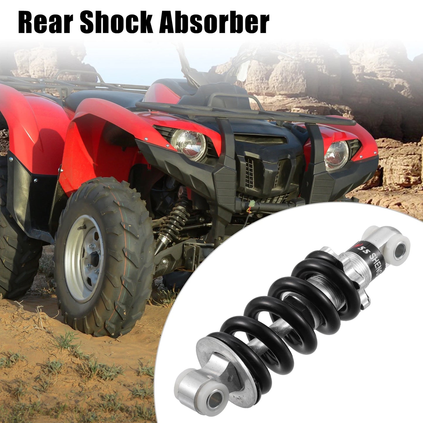 Rear Shock Absorber 150mm for Mountain Folding Bike
