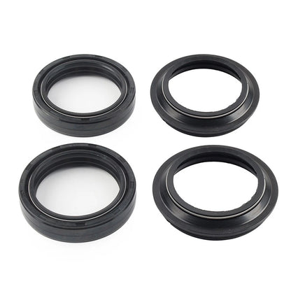 4 Pcs 47X58 MM Motorcycle Front Fork Damper Shock Absorber Seal