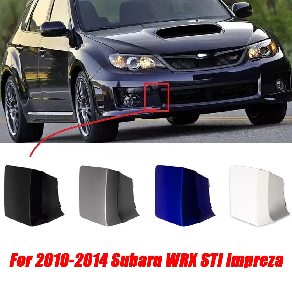 Front Bumper Tow Hook Eye Cover for Subaru WRX STI (2010–2014)