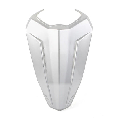 Silver Rear Pillion Seat Cover for Yamaha YZF R15 (2017-2021)