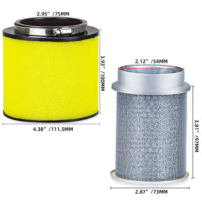 AIR Filter Air Cleaner Body Kit for Honda Rancher 350 TRX350 FE/FM 4x4/2x4