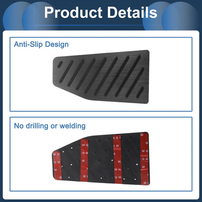 Footrest Pedal Pad Cover for Toyota RAV4 (2019-2024)