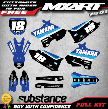 Graphics Kit for Yamaha YZ 125 (2015-2021)