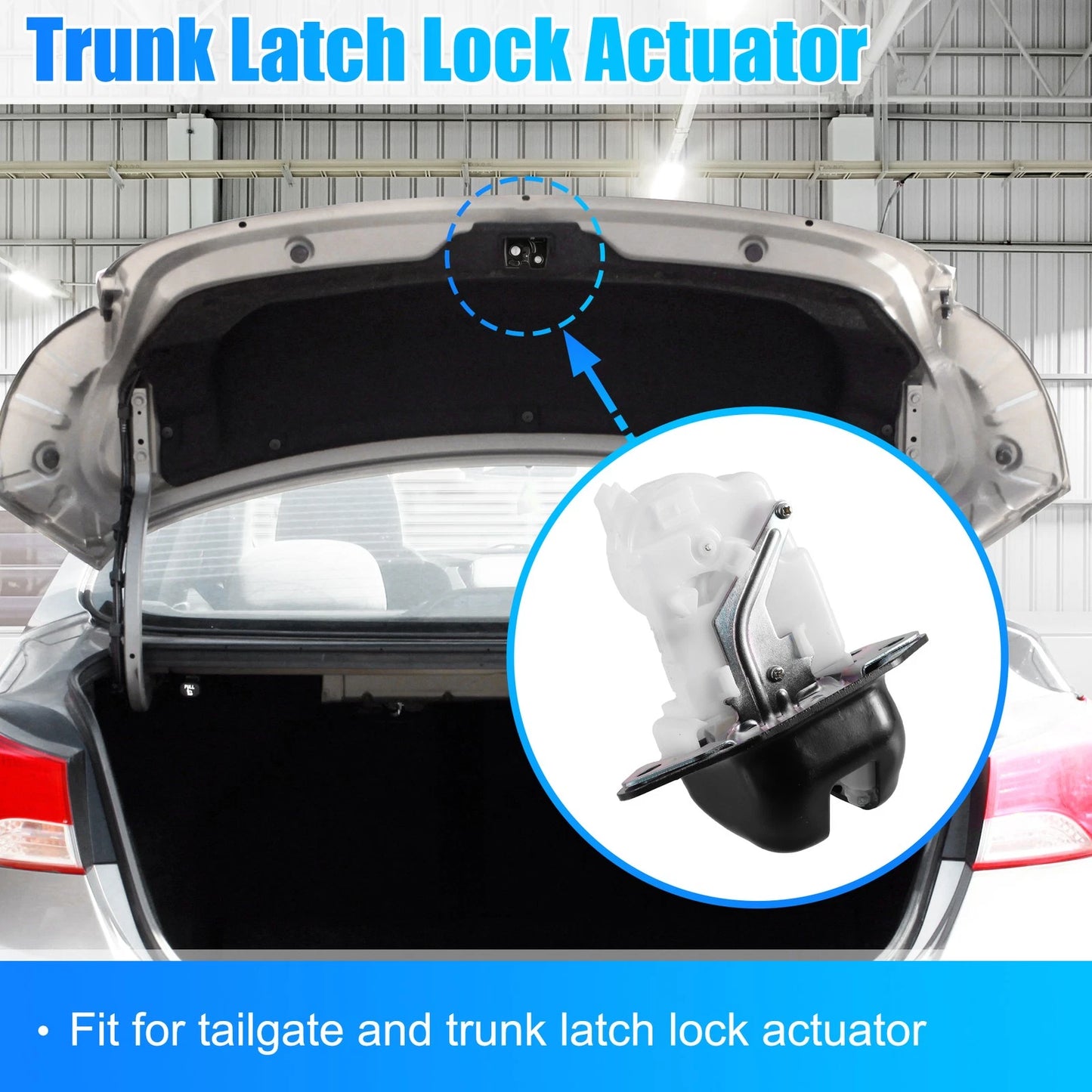 Trunk Latch Lock Actuator for Nissan Versa 1.8L (2012)
