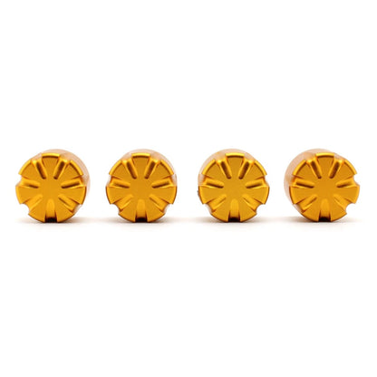 Billet Machined Head Bolt Cover Caps for T120 Thruxton Scrambler Street Cup (2016-2023)