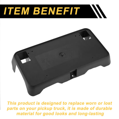 Bracket License Plate Holder for Chevrolet Silverado 1500 (2016 - 2018)