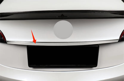 Rear Trunk Molding Lid Cover Trim for Tesla Model 3 (2018-2023)