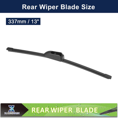 Rear Windshield Wiper Blades for Hyundai Elantra (2012-2017)