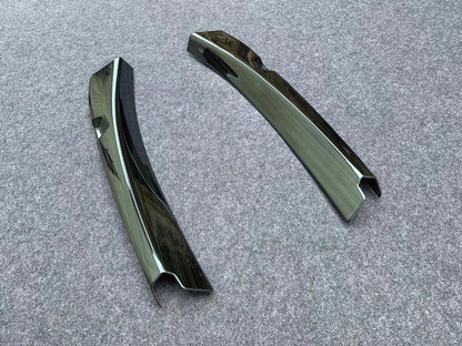 Rear Inner Bumper Guard Cover Trim for Tesla Model 3 (2018-2023) 2 x Black Titanium