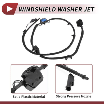 Front Windshield Washer Nozzle for BMW X5 (2007-2013) 1 x Black