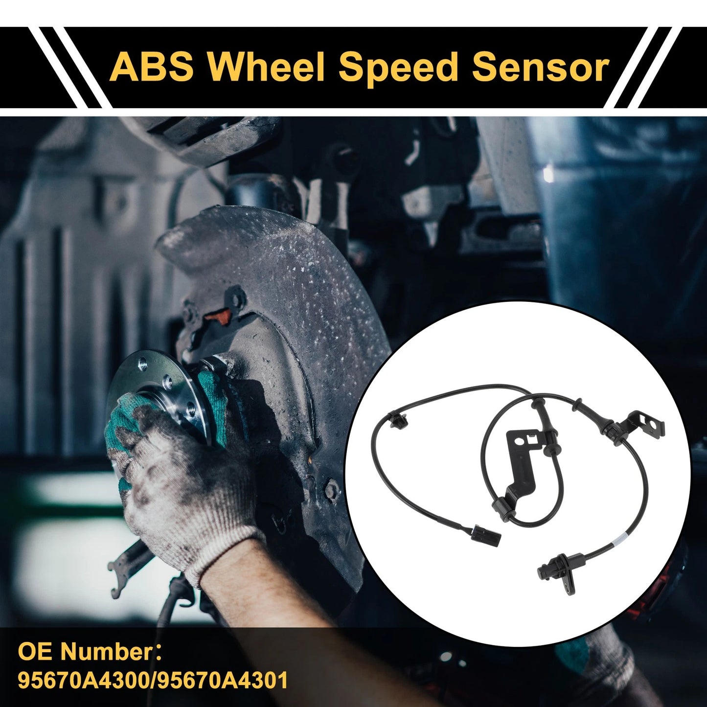 ABS Wheel Speed Sensor for Kia Carens (2013-2015) Front Left