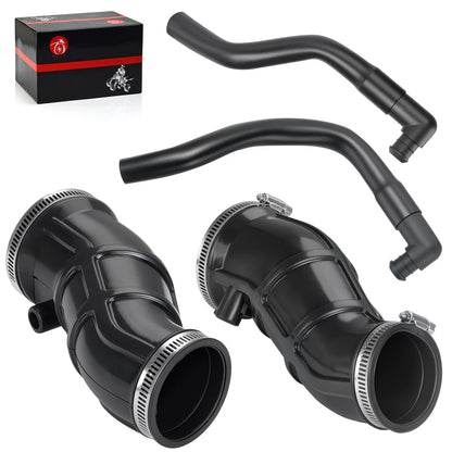 2 x Left+Right Snorkel Air Box Intake Tube & Pipe for Yamaha Raptor (2001–2005)