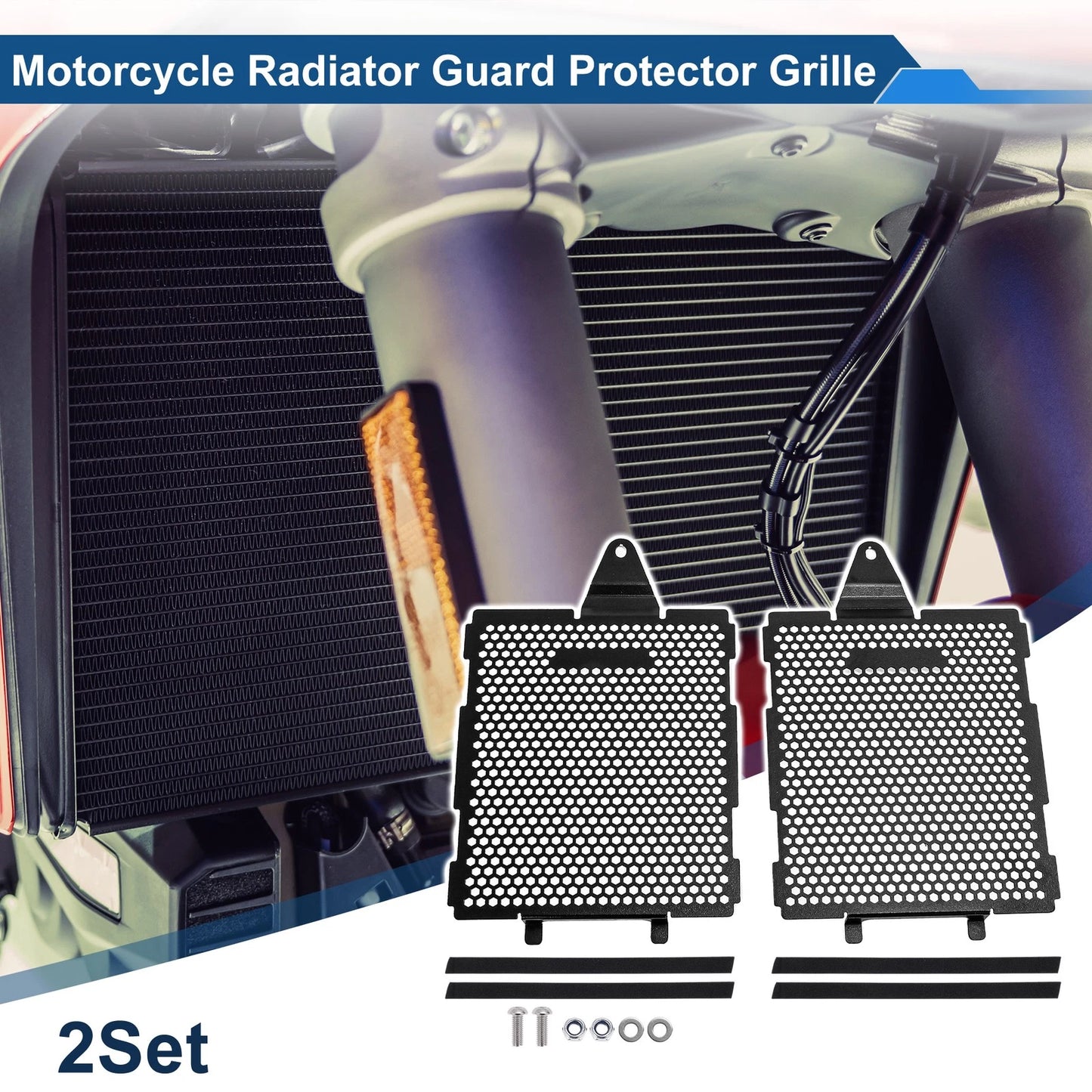 Aluminum Alloy Radiator Grille for BMW R 1300 GS (2023-2025)  Set