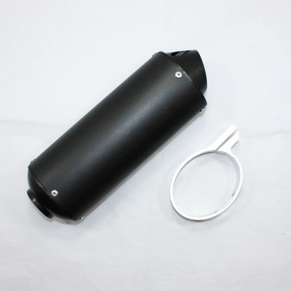 38mm Alloy Exhaust Muffler + Clamp for PIT Trail Dirt Bike (125cc-150cc)