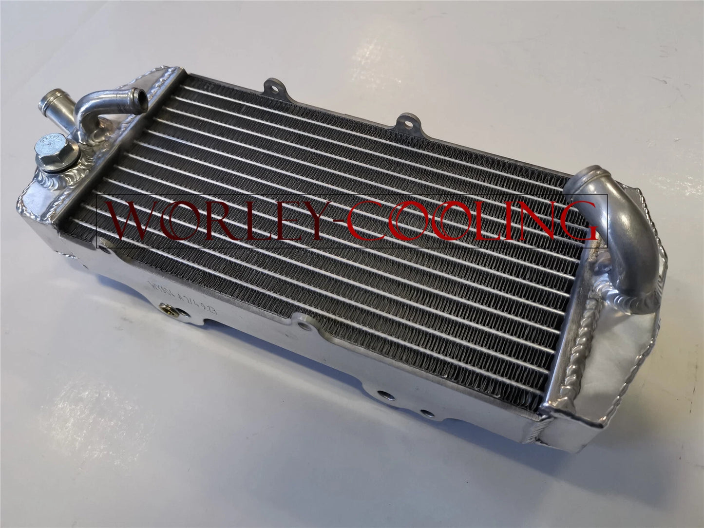 VIC-Y Kit Blue Hose & Aluminum Radiator for KTM 400 450 525 SX/MXC/EXC (2003-2007)
