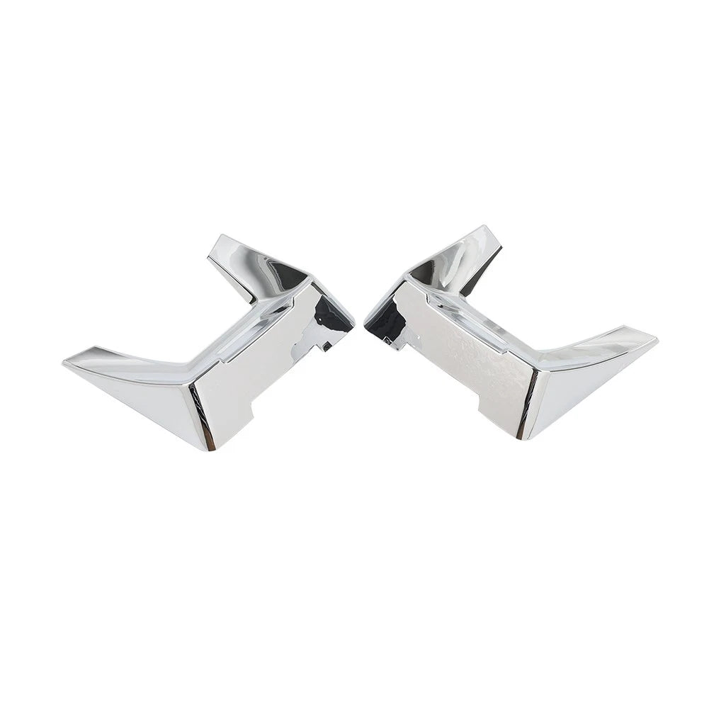 Chrome Saddlebag Lid Spoilers for Harley Road Glide Ultra Limited (2014-2023)