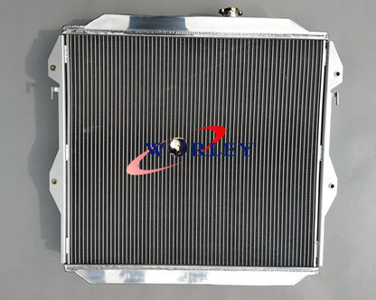 Aluminum Radiator for Toyota Hilux Surf KZN185 1996-2002 3.0L Diesel