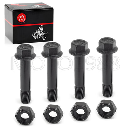 4X Front Shock Absorber Bolt And Nut for Yamaha YFZ450 (2004–2013)