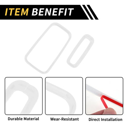 Center Console Gear Shift Ring Panel Cover for Jeep Wrangler JK JKU (2007-2018)