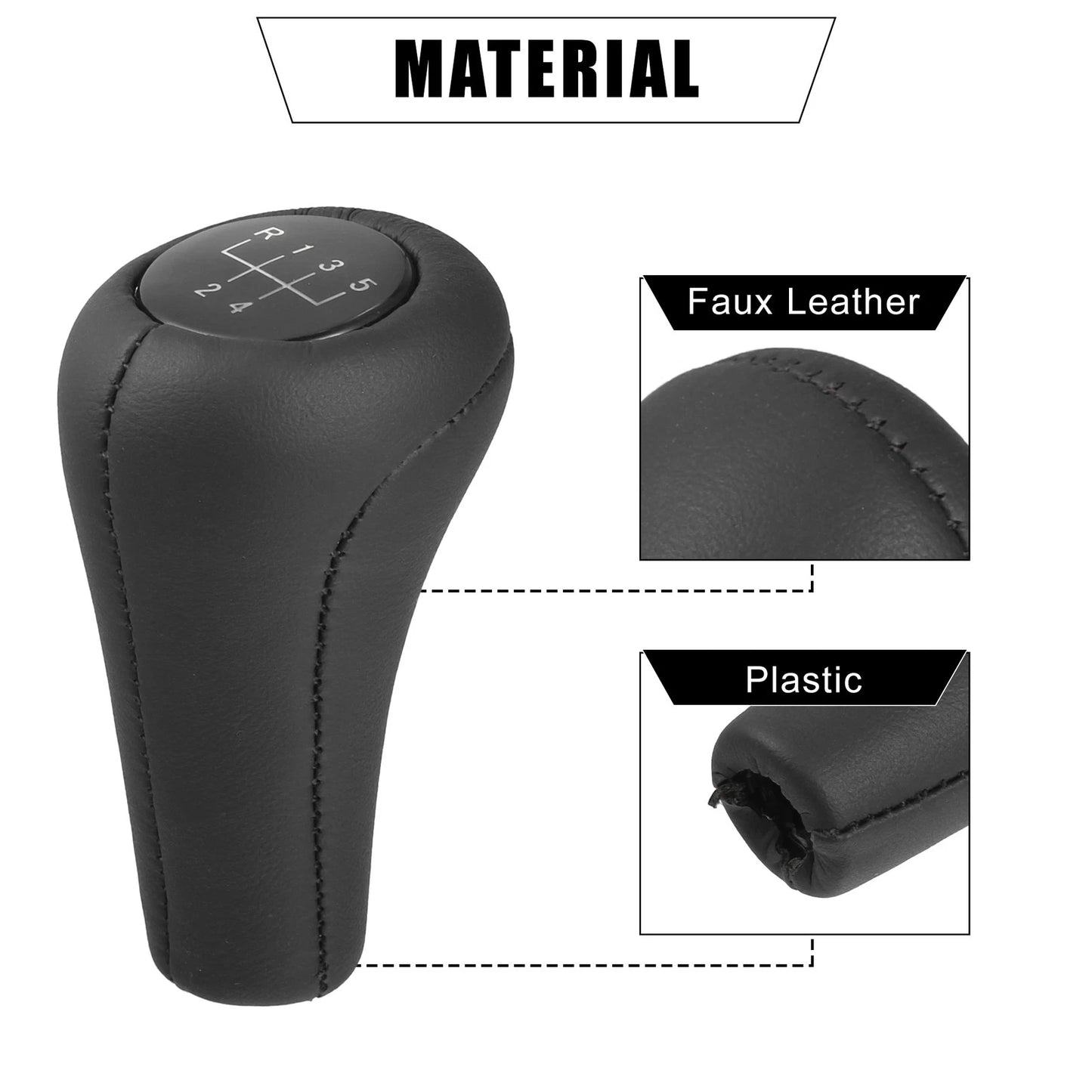5 Speed Gear Shift Knob for BMW M3 M5 M6 E21 E30 E36 E46 (1992-2013)