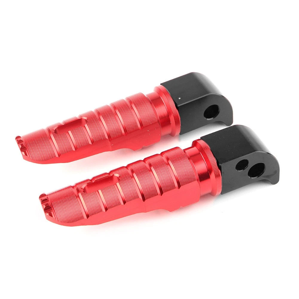 Red Rear Footpeg Footrest for BMW S1000RR, S1000R (2010-2018) 2 x Items