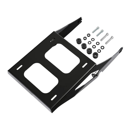 Vivid Black Two Up Mounting Rack for Harley Sport Glide FLSB (2018-2021)