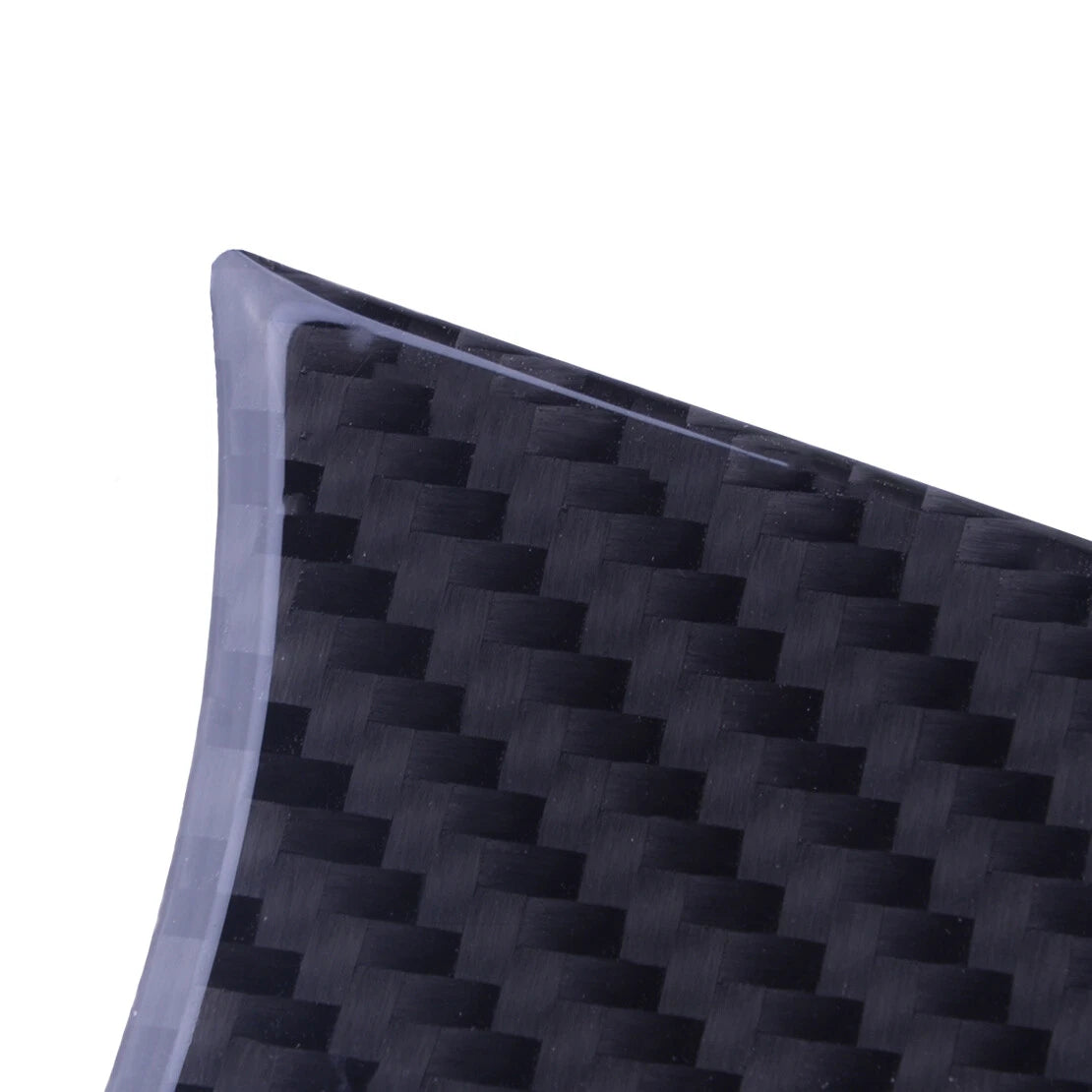 Black Carbon Fiber Steering Wheel Cover for BMW 6 Series E63 E64 (2004-2010)