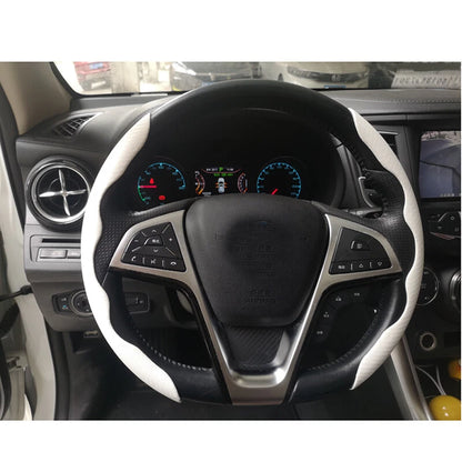 Steering Wheel Booster Cover  Carbon Fiber for Universal Car