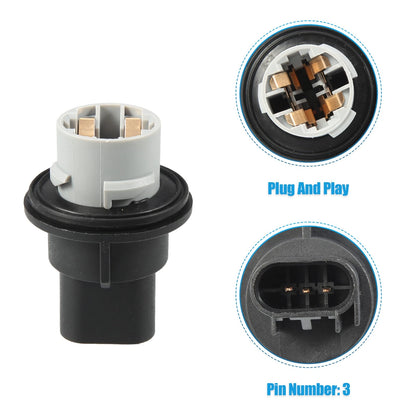 Park and Turn Signal Socket Light Bulb Lamp Base for Dodge Ram