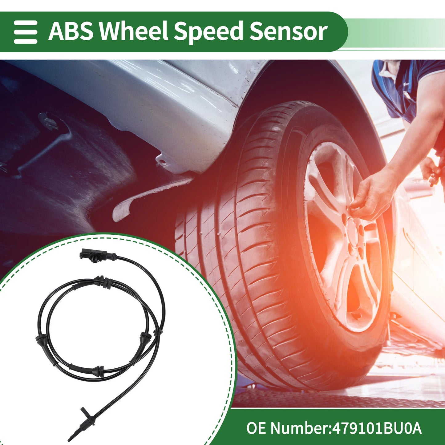 ABS Wheel Speed Sensor for Infiniti G37 Q60 (2011-2013)