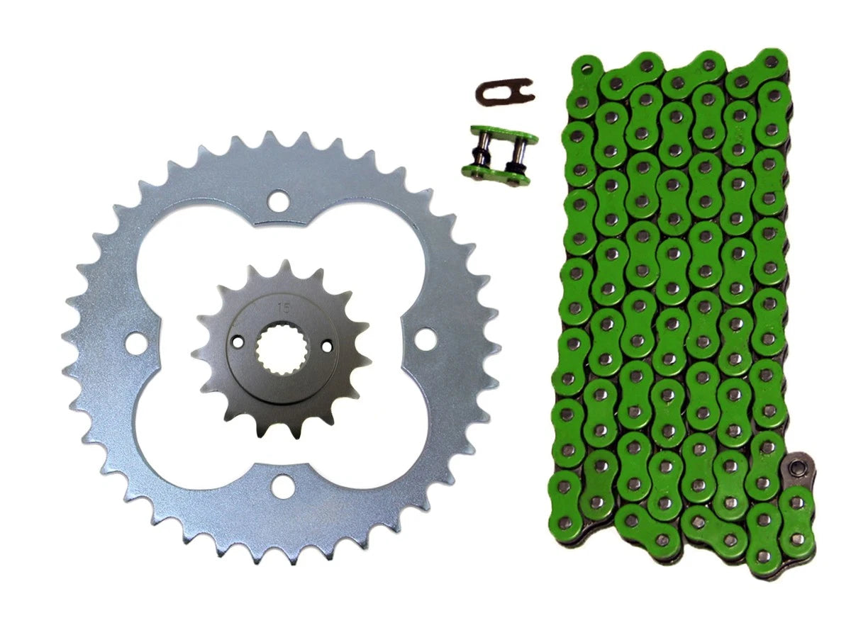 O-Ring Drive Chain / 520x96 / Chain for Green Honda TRX400EX (1999–2004)