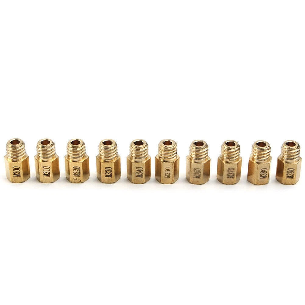 Mikuni VM TM TMX Carburetor 300-390 Set 10 x Hex Style Main Jets for Make & Model