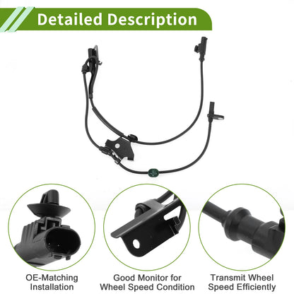 ABS Wheel Speed Sensor for Toyota Auris (2013-2018) - 1 x Front Left