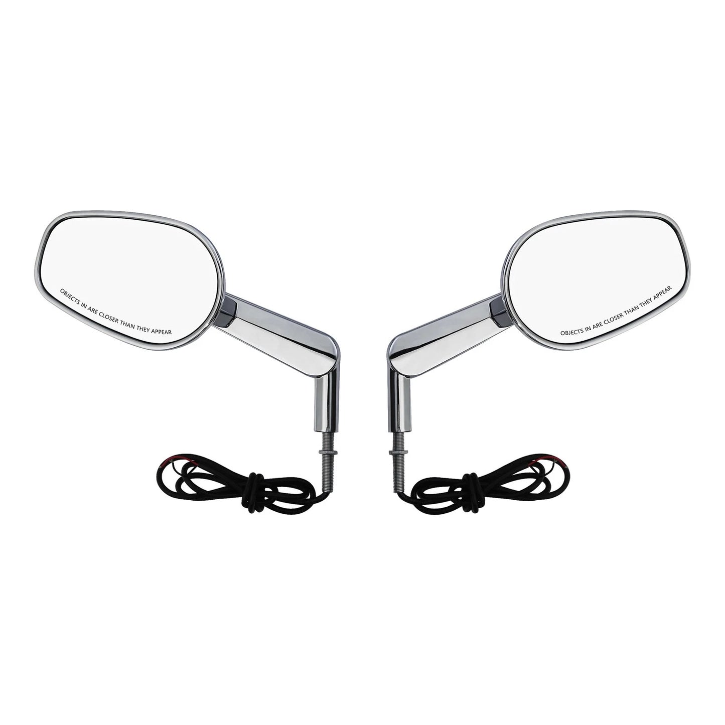 Rearview Mirrors LED Turn Signals for Harley VRSCF VRod (2009 - 2017)