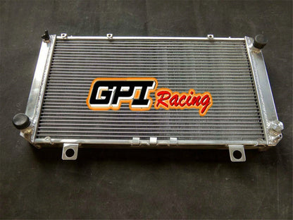 Aluminum Radiator + Fan for Saab 900 2.0 B202 Turbo (1979-1993)