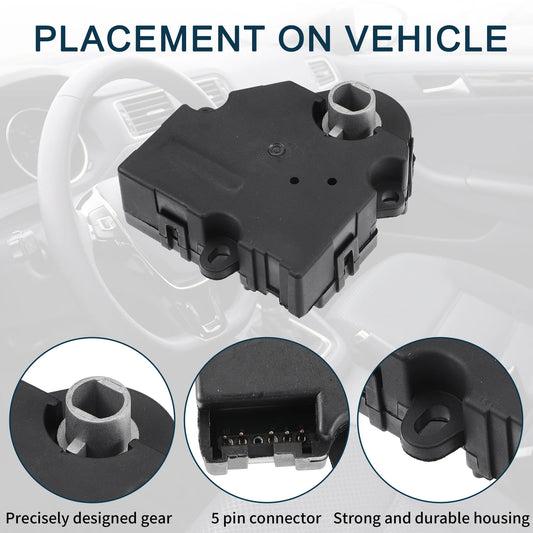 2 x HVAC Heater Blend Door Actuators for Chevrolet Silverado 1500 (2007)
