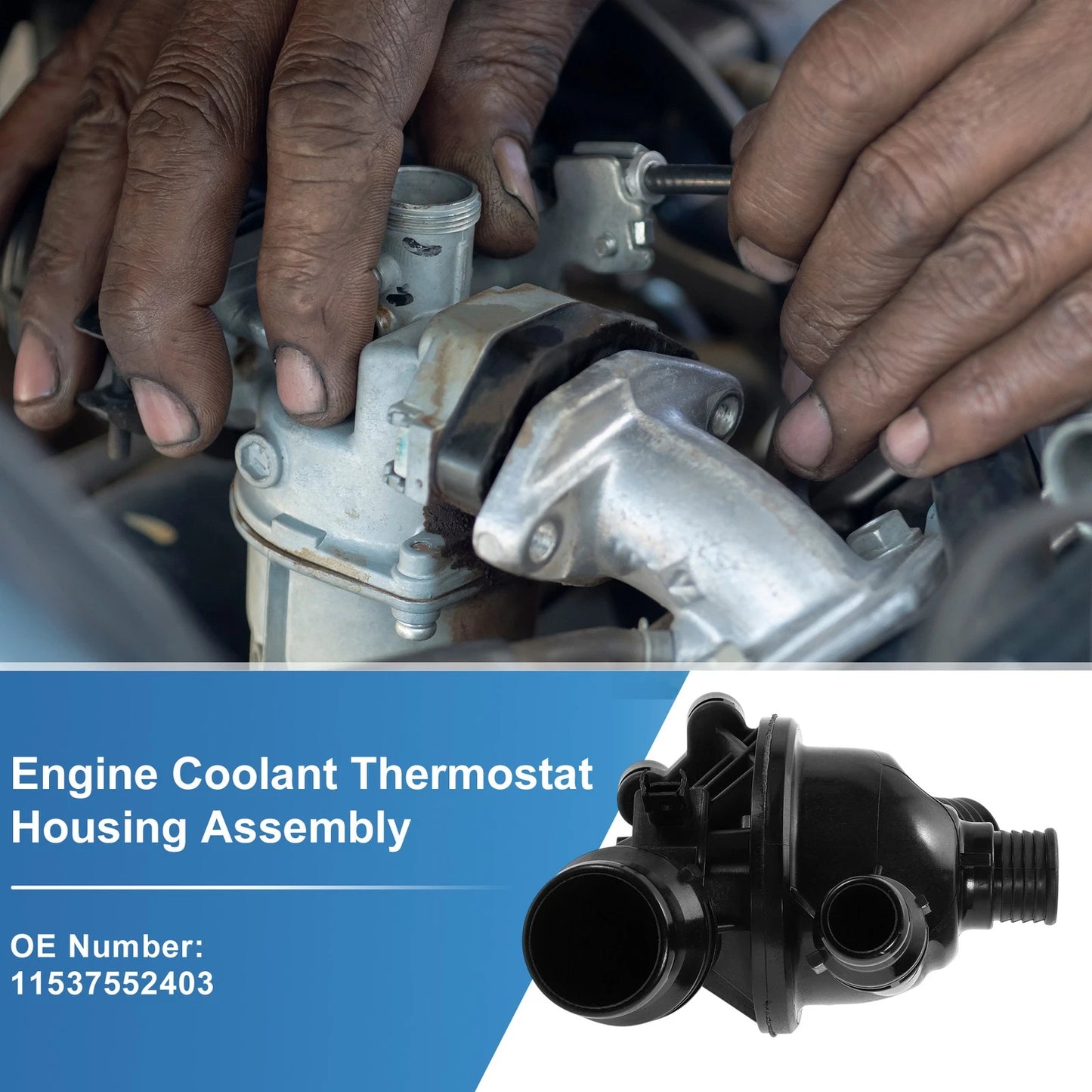 Engine Coolant Thermostat Housing for BMW 3-Series E90 (2007-2013)
