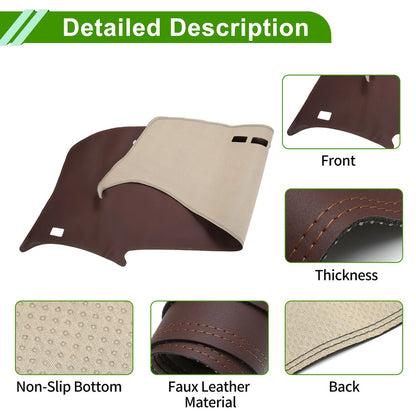 Dashboard Cover Mat for Toyota Previa 2006-2019 - Brown Dash Cover