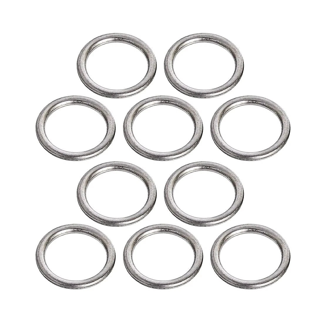 10 x Oil Drain Plug Crush Washers for Mitsubishi MD050317 (All Years)