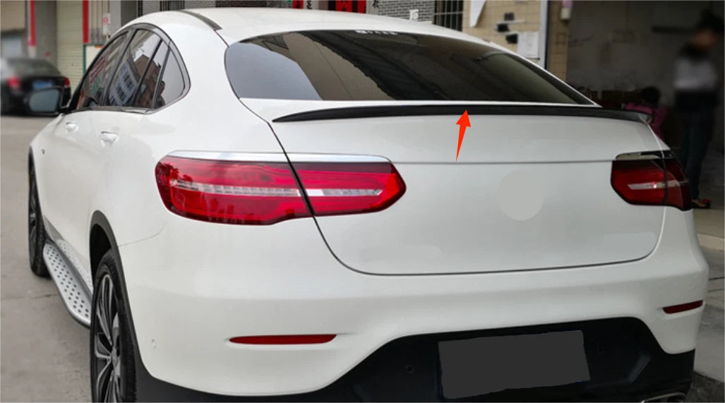 Rear Spoiler Wing Unpainted for Mercedes Benz GLC200 300 260 GLC43 Coupe (2016-2021)