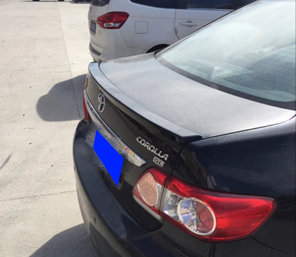 Black Factory Style Rear Spoiler Wing for Toyota Corolla Sedan (2009-2013)