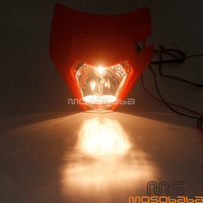 Universal Headlight Fog Light for Dual Sport Motorcycles & Dirt Bikes